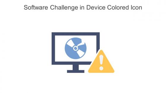 Software Challenge In Device Colored Icon In Powerpoint Pptx Png And Editable Eps Format