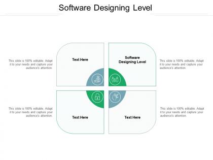 Software designing level ppt powerpoint presentation styles samples cpb