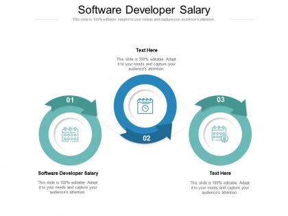 Software developer salary ppt powerpoint presentation layouts information cpb