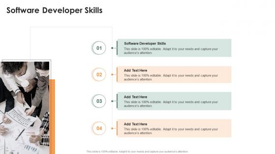 Software Developer Skills In Powerpoint And Google Slides Cpb