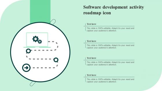 Software Development Activity Roadmap Icon
