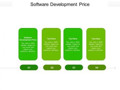 Software development price ppt powerpoint presentation gallery layout ideas cpb