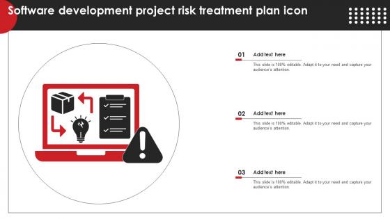 Software Development Project Risk Treatment Plan Icon