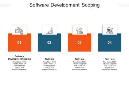 Software development scoping ppt powerpoint presentation gallery professional cpb