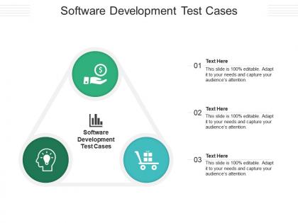 Software development test cases ppt powerpoint presentation icon sample cpb
