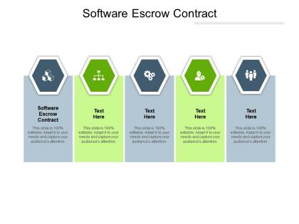 Software escrow contract ppt powerpoint presentation layouts introduction cpb