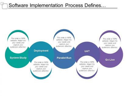 Software implementation process defines system study and go live