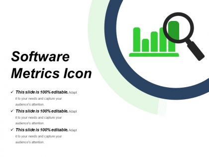 Software metrics icon powerpoint ideas