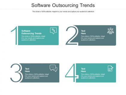 Software outsourcing trends ppt powerpoint presentation infographic template cpb