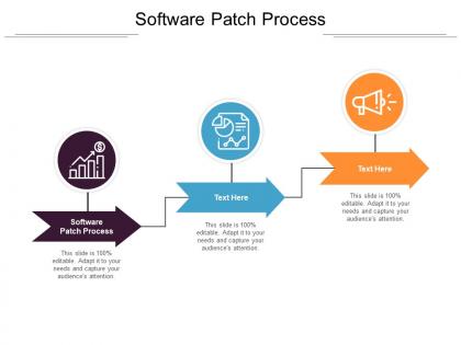 Software patch process ppt powerpoint presentation infographics maker cpb