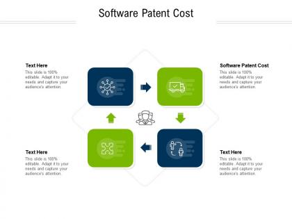 Software patent cost ppt powerpoint presentation summary structure cpb