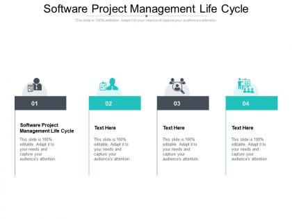 Software project management life cycle ppt powerpoint icon template cpb