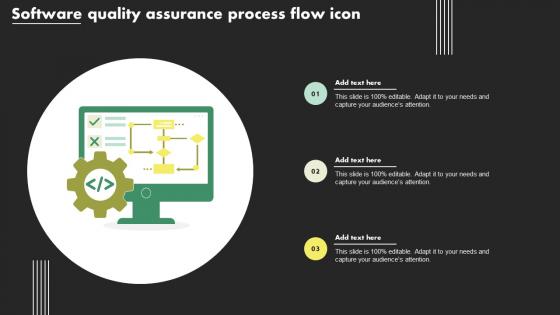 Software Quality Assurance Process Flow Icon