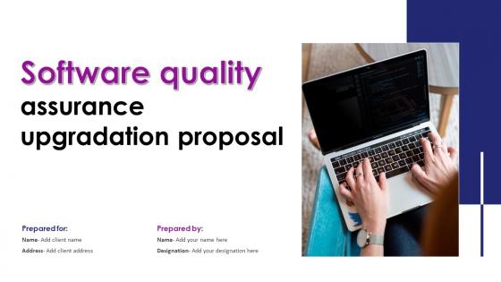 Software Quality Assurance Upgradation Proposal Powerpoint Presentation Slides