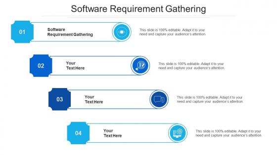 Software requirement gathering ppt powerpoint presentation infographics samples cpb