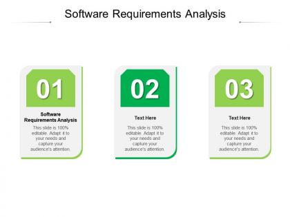 Software requirements analysis ppt powerpoint presentation layouts display cpb