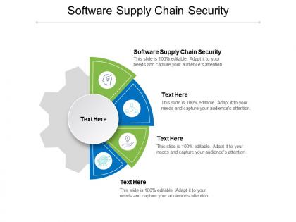Software supply chain security ppt powerpoint presentation show picture cpb