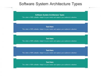 System Architecture - Slide Team