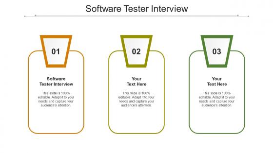 Software tester interview ppt powerpoint presentation professional shapes cpb