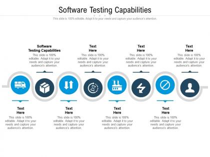 Software testing capabilities ppt powerpoint presentation file example cpb