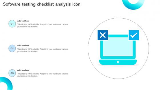 Software Testing Checklist Analysis Icon