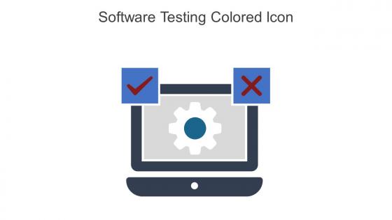 Software Testing Colored Icon In Powerpoint Pptx Png And Editable Eps Format
