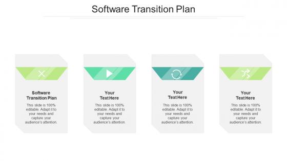 Software transition plan ppt powerpoint presentation icon skills cpb