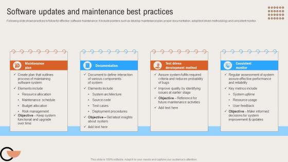 Software Updates And Maintenance Best Practices Deploying Digital Invoicing System