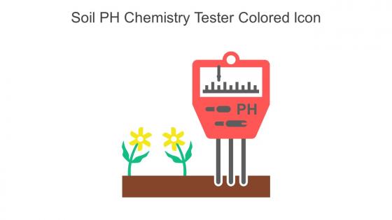 Soil PH Chemistry Tester Colored Icon In Powerpoint Pptx Png And Editable Eps Format