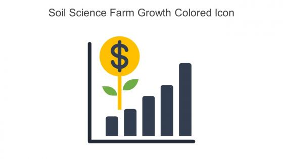 Soil Science Farm Growth Colored Icon In Powerpoint Pptx Png And Editable Eps Format