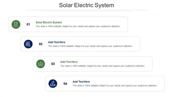 Solar Electric System Ppt Powerpoint Presentation Slide Download Cpb