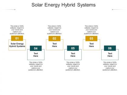 Solar energy hybrid systems ppt powerpoint presentation file diagrams cpb