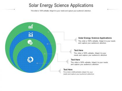 Solar energy science applications ppt powerpoint inspiration cpb
