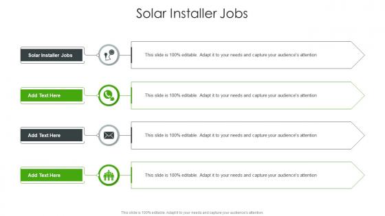 Solar Installer Jobs In Powerpoint And Google Slides Cpp