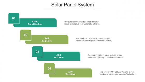 Solar Panel System Ppt Powerpoint Presentation Slides Clipart Images Cpb