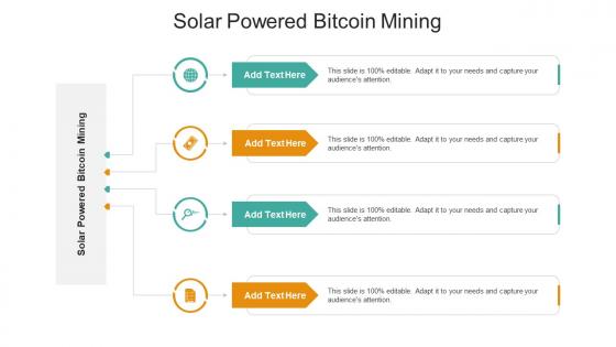 Solar Powered Bitcoin Mining In Powerpoint And Google Slides Cpb