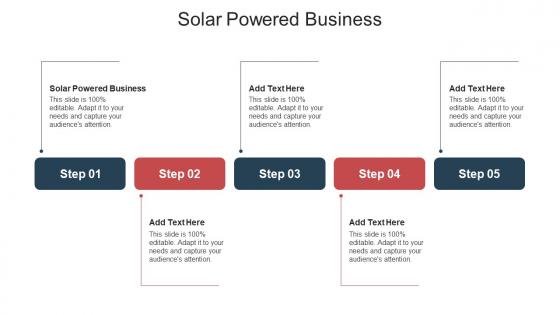Solar Powered Business In Powerpoint And Google Slides Cpb