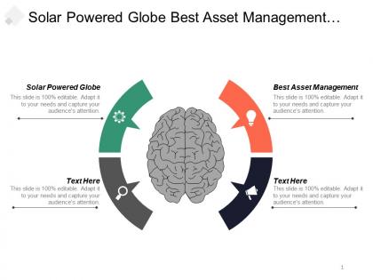Solar powered globe best asset management business opportunity cpb