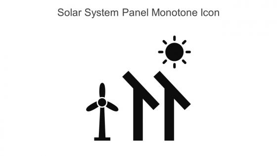 Solar System Panel Monotone Icon In Powerpoint Pptx Png And Editable Eps Format
