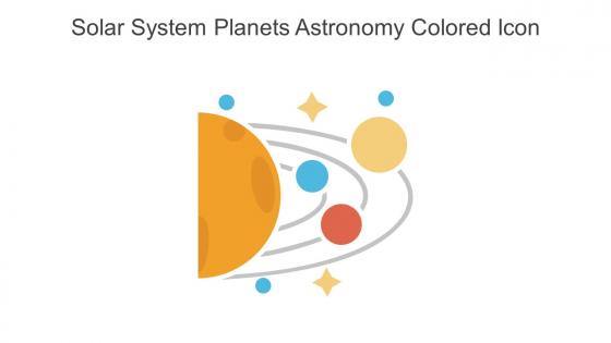 Solar System Planets Astronomy Colored Icon In Powerpoint Pptx Png And Editable Eps Format