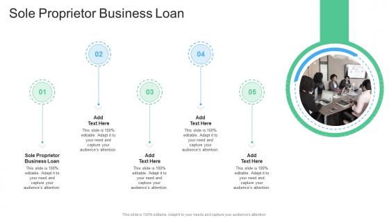 Sole Proprietor Business Loan In Powerpoint And Google Slides Cpb
