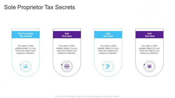 Sole Proprietor Tax Secrets In Powerpoint And Google Slides Cpb