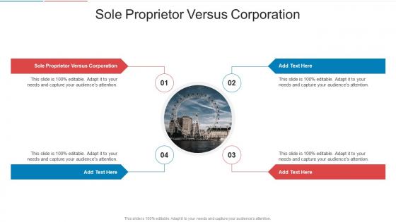 Sole Proprietor Versus Corporation In Powerpoint And Google Slides Cpb
