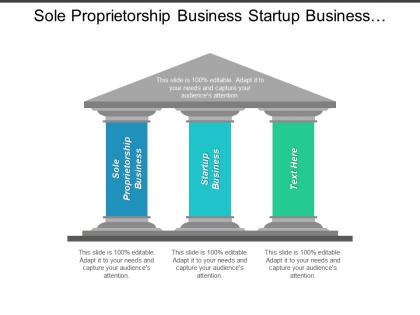 Sole proprietorship business startup business performance appraisal advertising marketing cpb