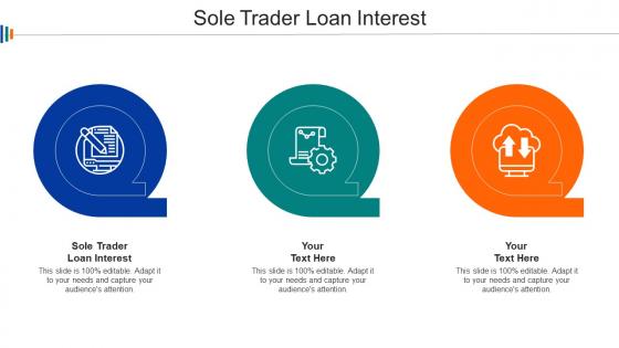 Sole Trader Loan Interest Ppt Powerpoint Presentation Professional Influencers Cpb
