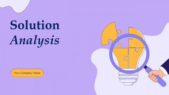Solution Analysis Powerpoint Ppt Template Bundles
