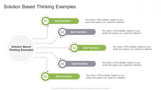 Solution Based Thinking Examples In Powerpoint And Google Slides Cpb