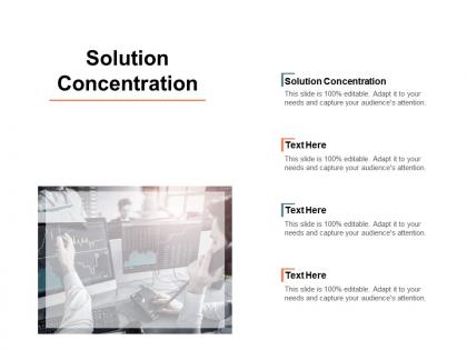Solution concentration ppt powerpoint presentation ideas visual aids cpb