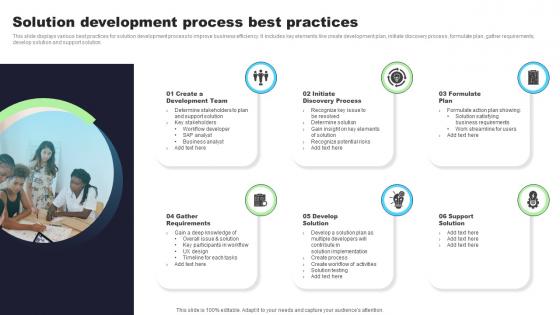 Solution Development Process Best Practices