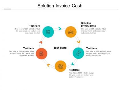 Solution invoice cash ppt powerpoint presentation file example cpb